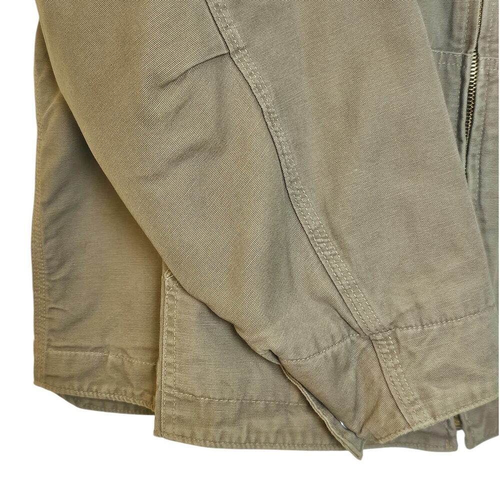Carhartt Brown Canvas Work Chore Utility Jacket - Picture 3 of 11